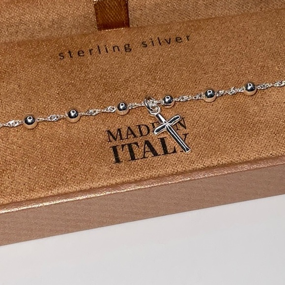 Stamped 925 Sterling Silver Bracelet - Picture 5 of 7